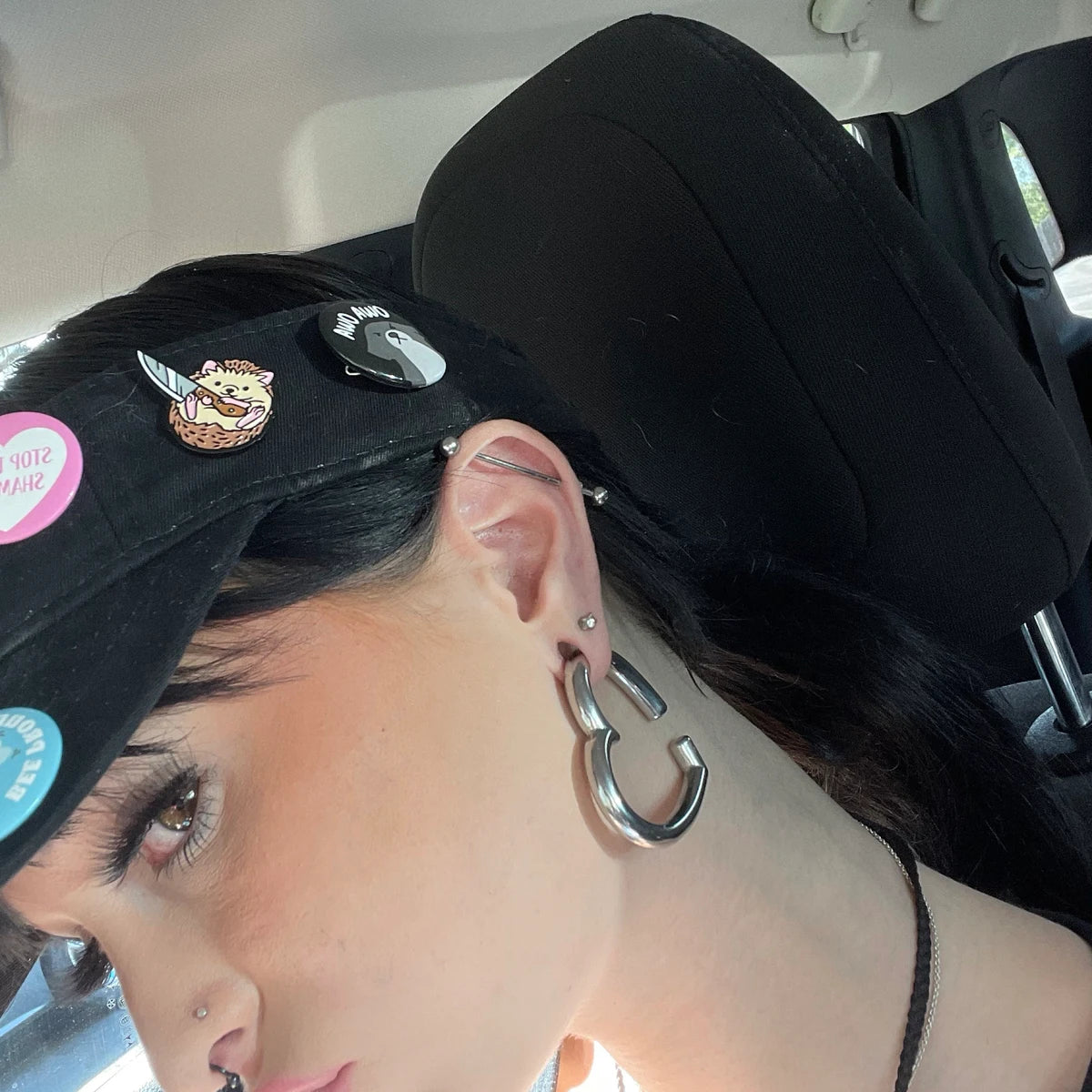 Selene Silver Heart Weights