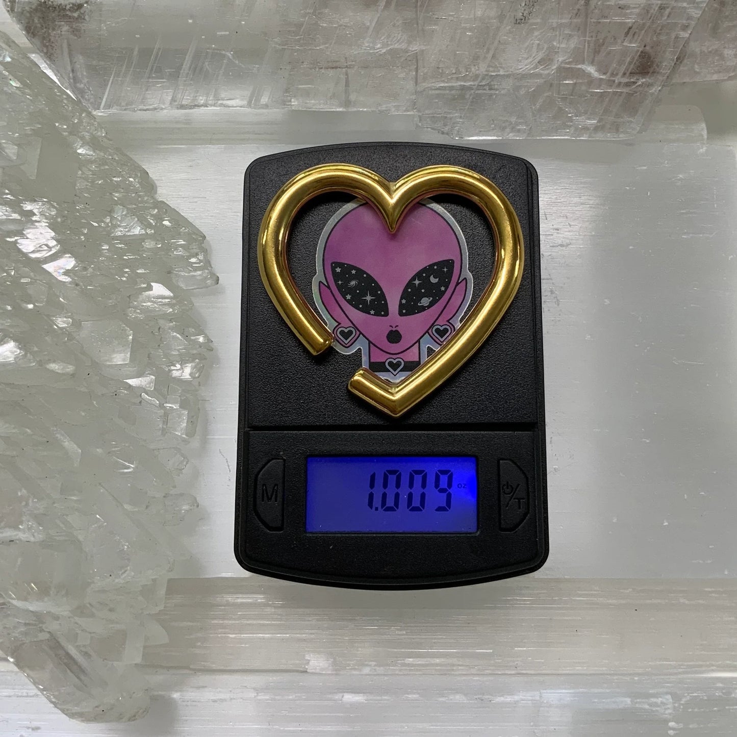 Midas Gold Heart Weights