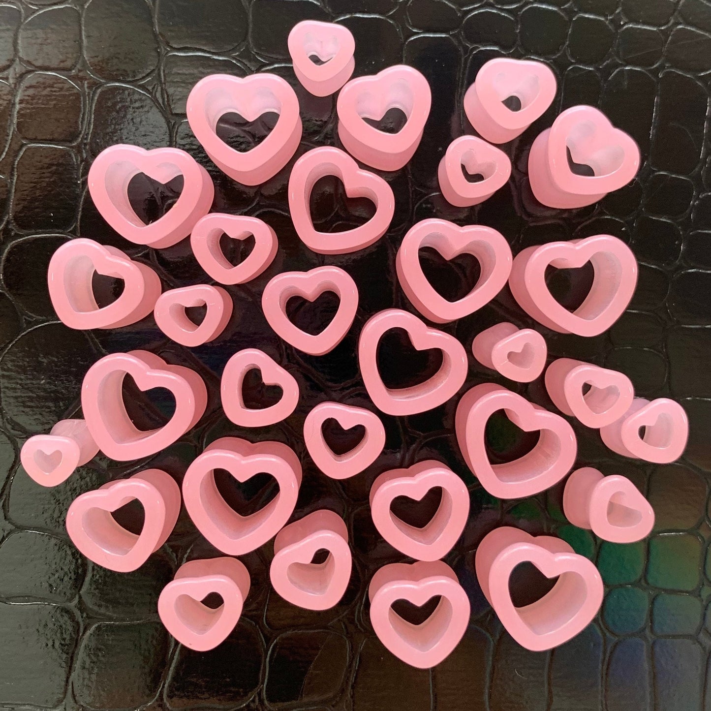 True Love Acrylic Hearts