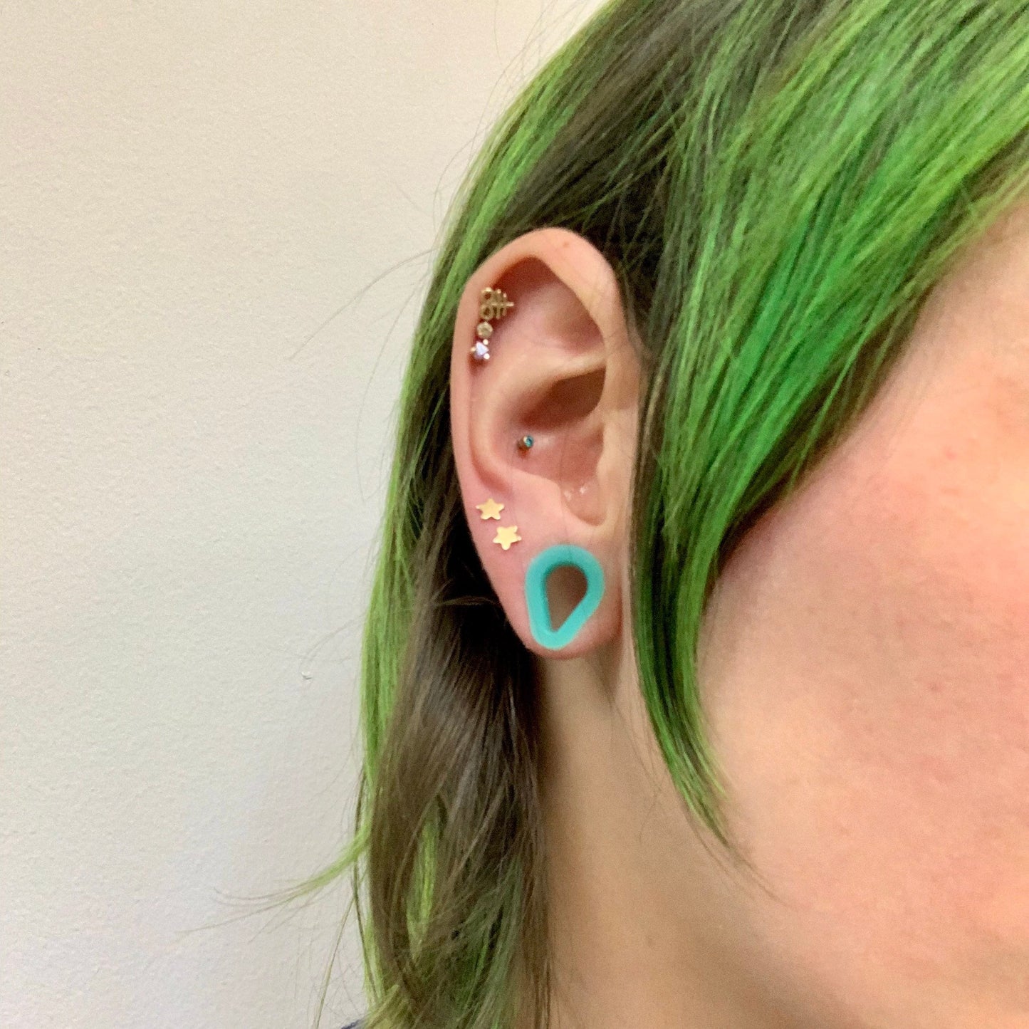 Turquoise Alien Dropz