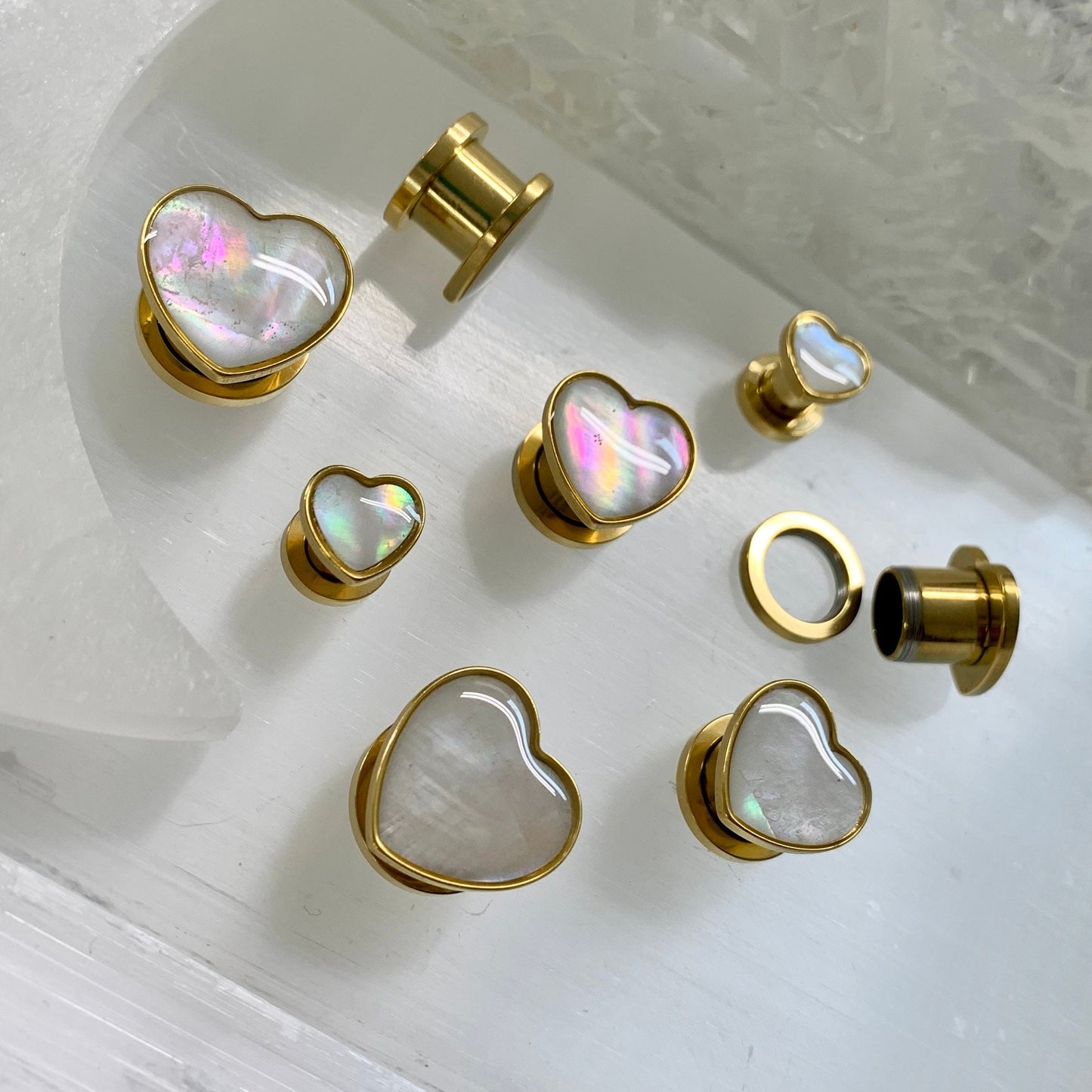 Hearts Desire Steel Plugs