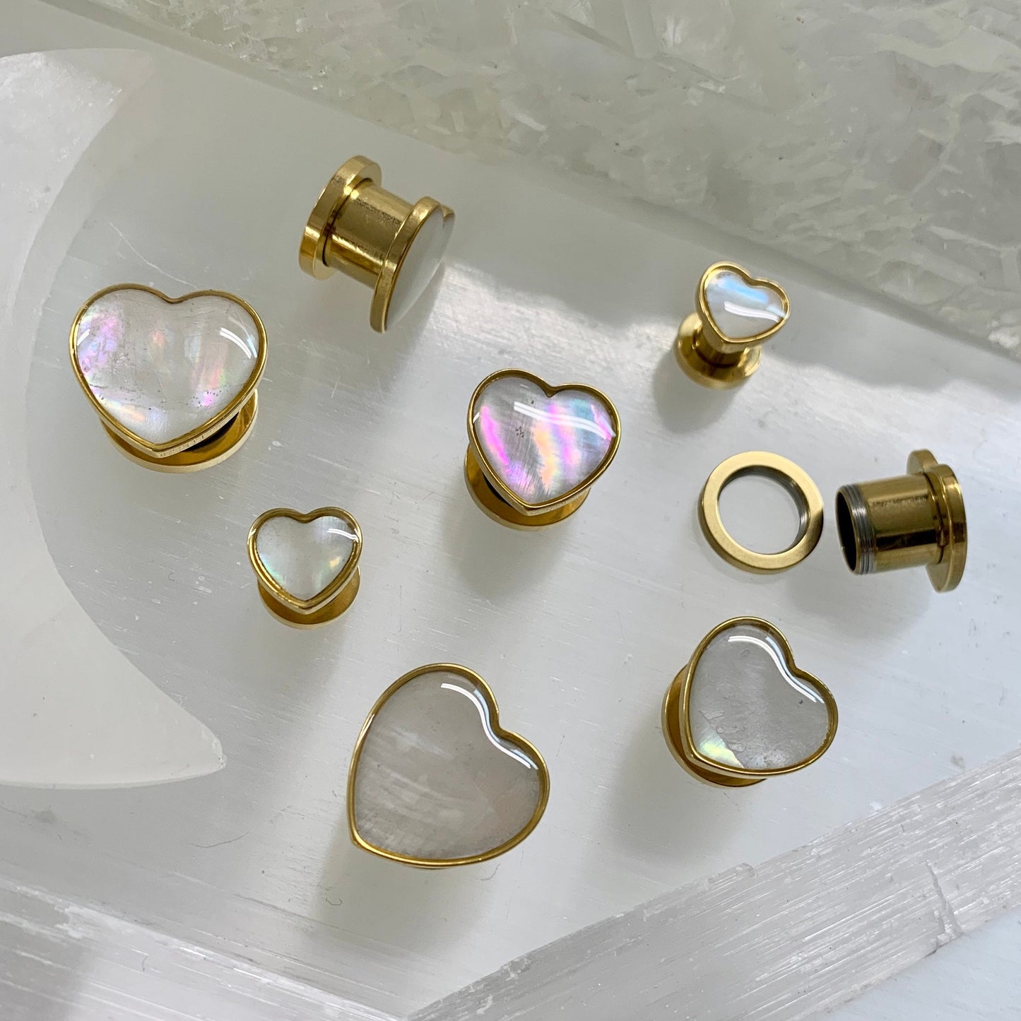 Hearts Desire Steel Plugs