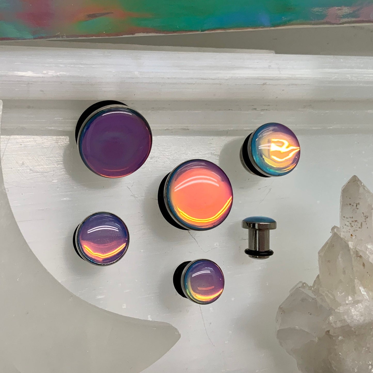 Dusk Sunset Single Flare Plugs