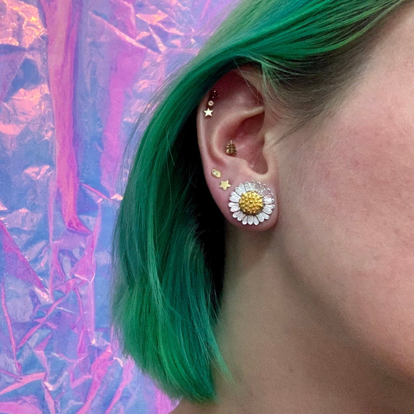 Helianthodae Sunflower Steel Plugs