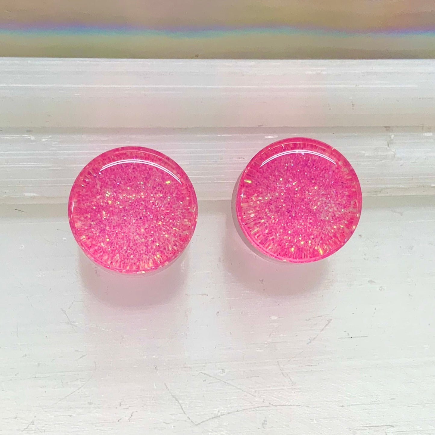 Bubblegum Acrylic Saddles