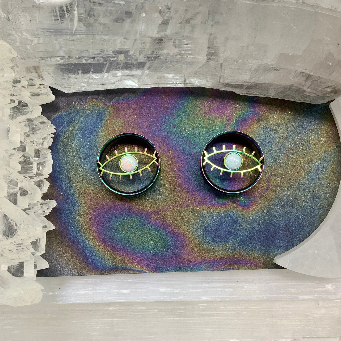 Rainbow All Seeing Eye Steel Tunnels
