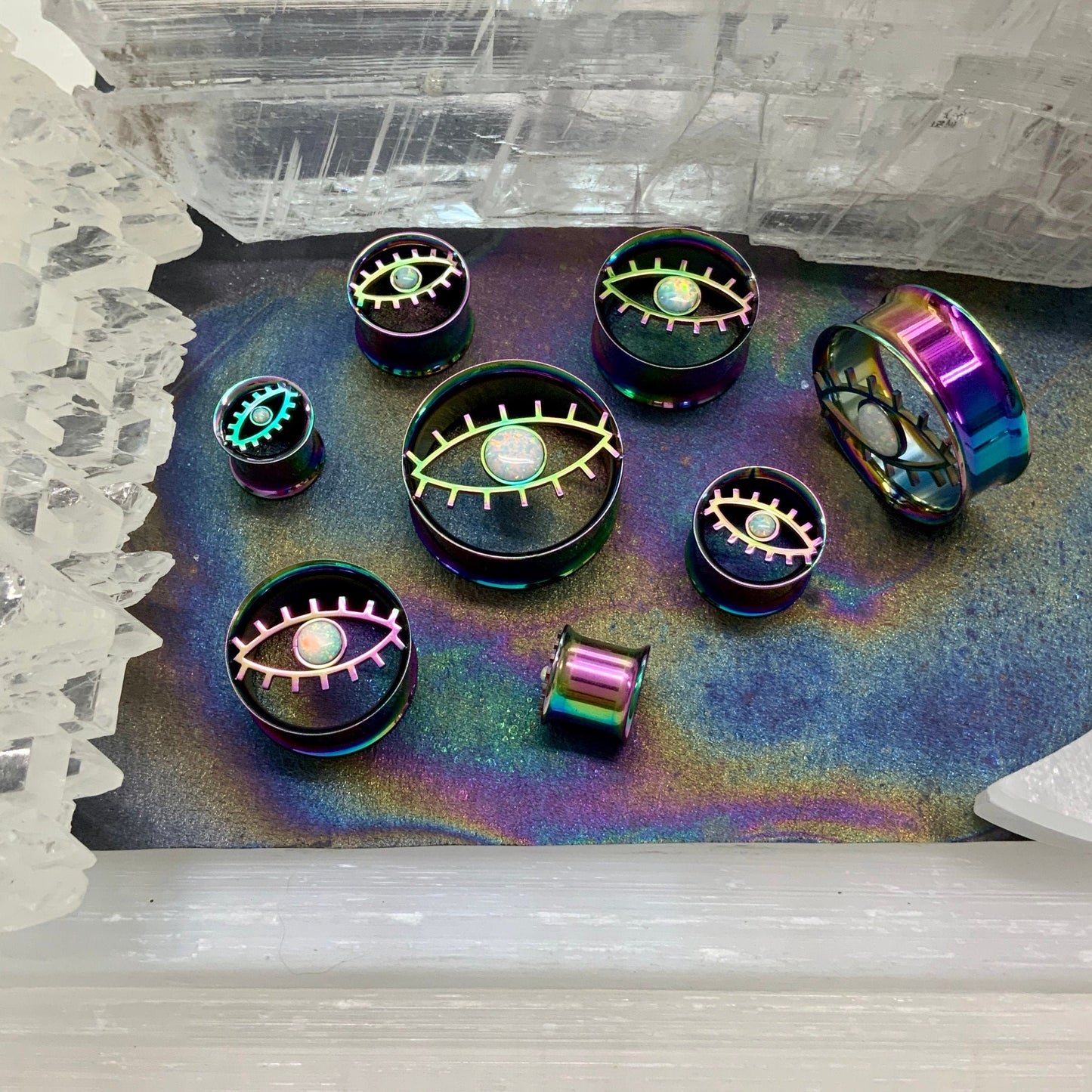 Rainbow All Seeing Eye Steel Tunnels