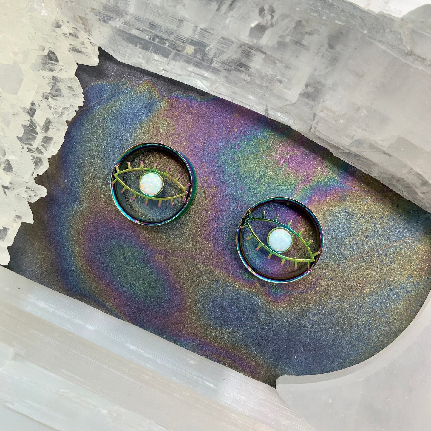 Rainbow All Seeing Eye Steel Tunnels