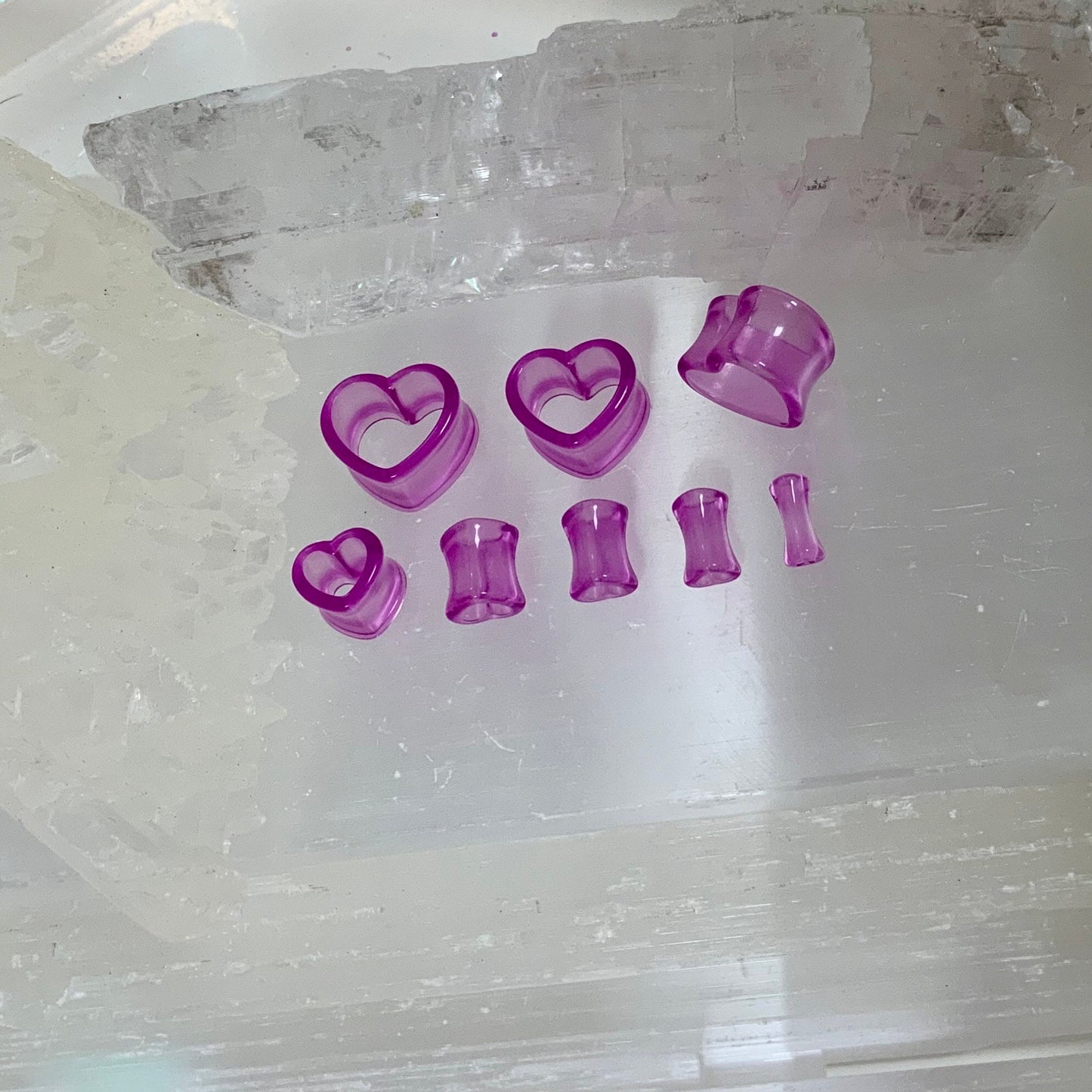 Self Love Acrylic Hearts