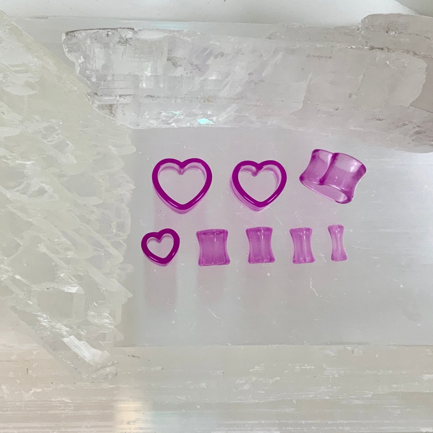 Self Love Acrylic Hearts