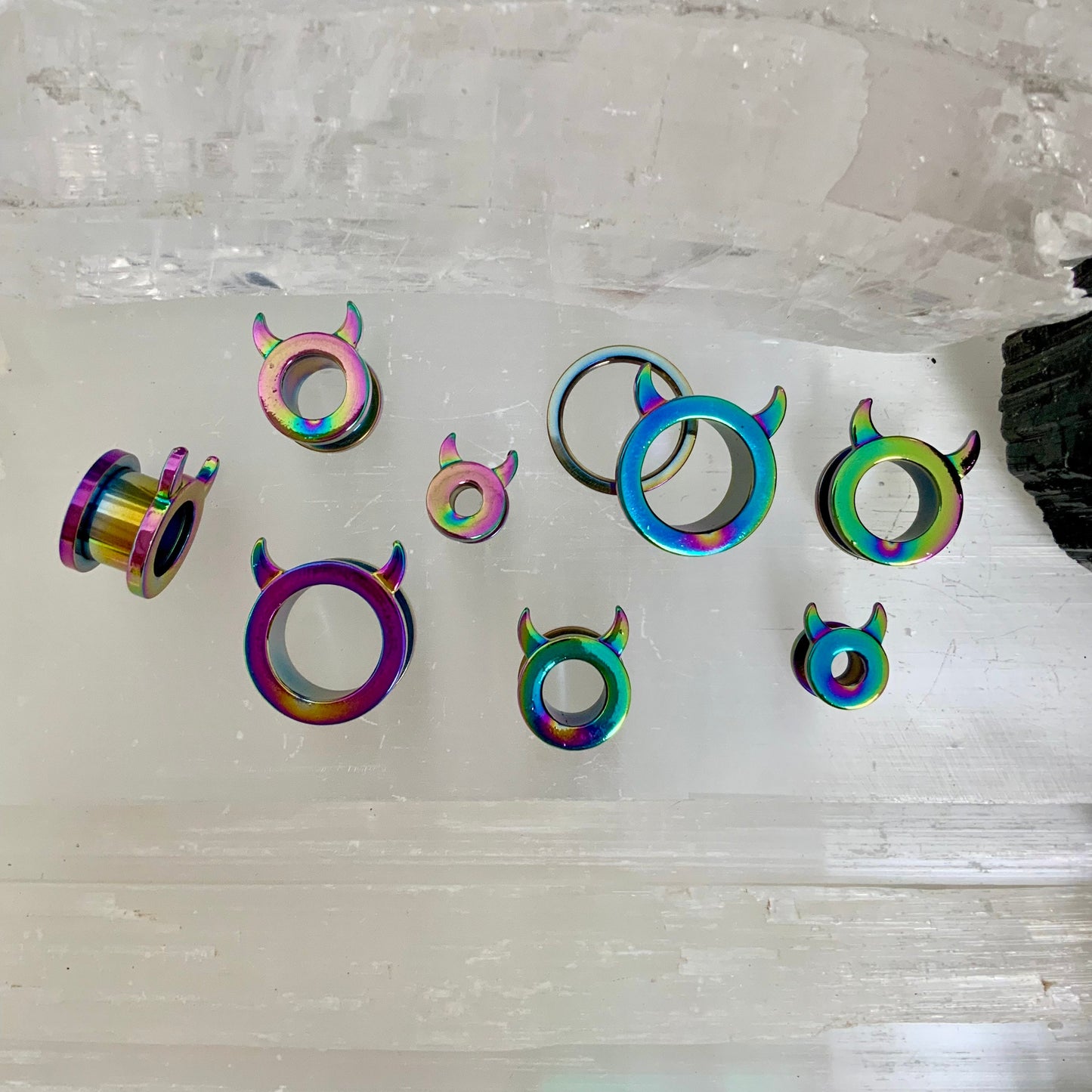 Neo Devil Horns Steel Tunnels