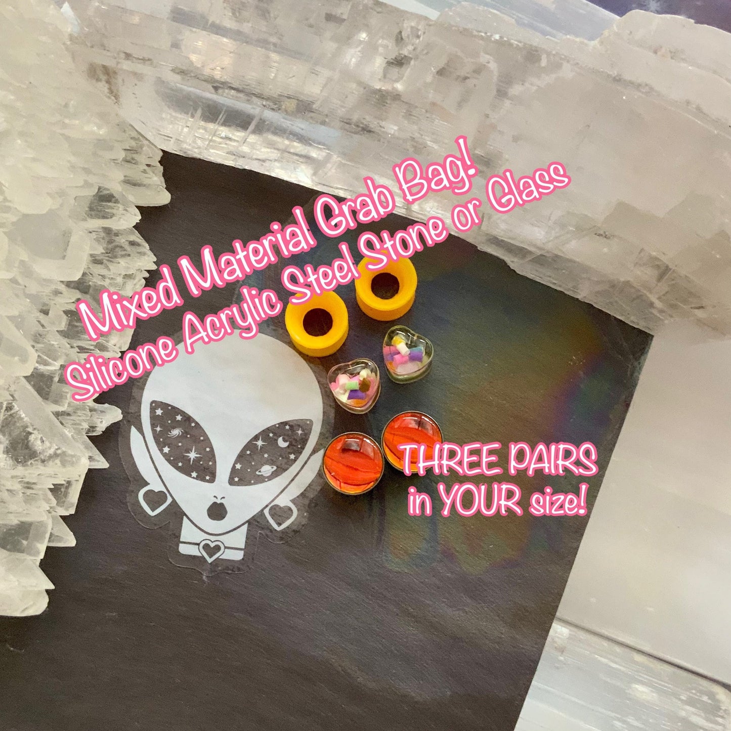 Mixed Plugs & Tunnels Grab Bag by Theme!