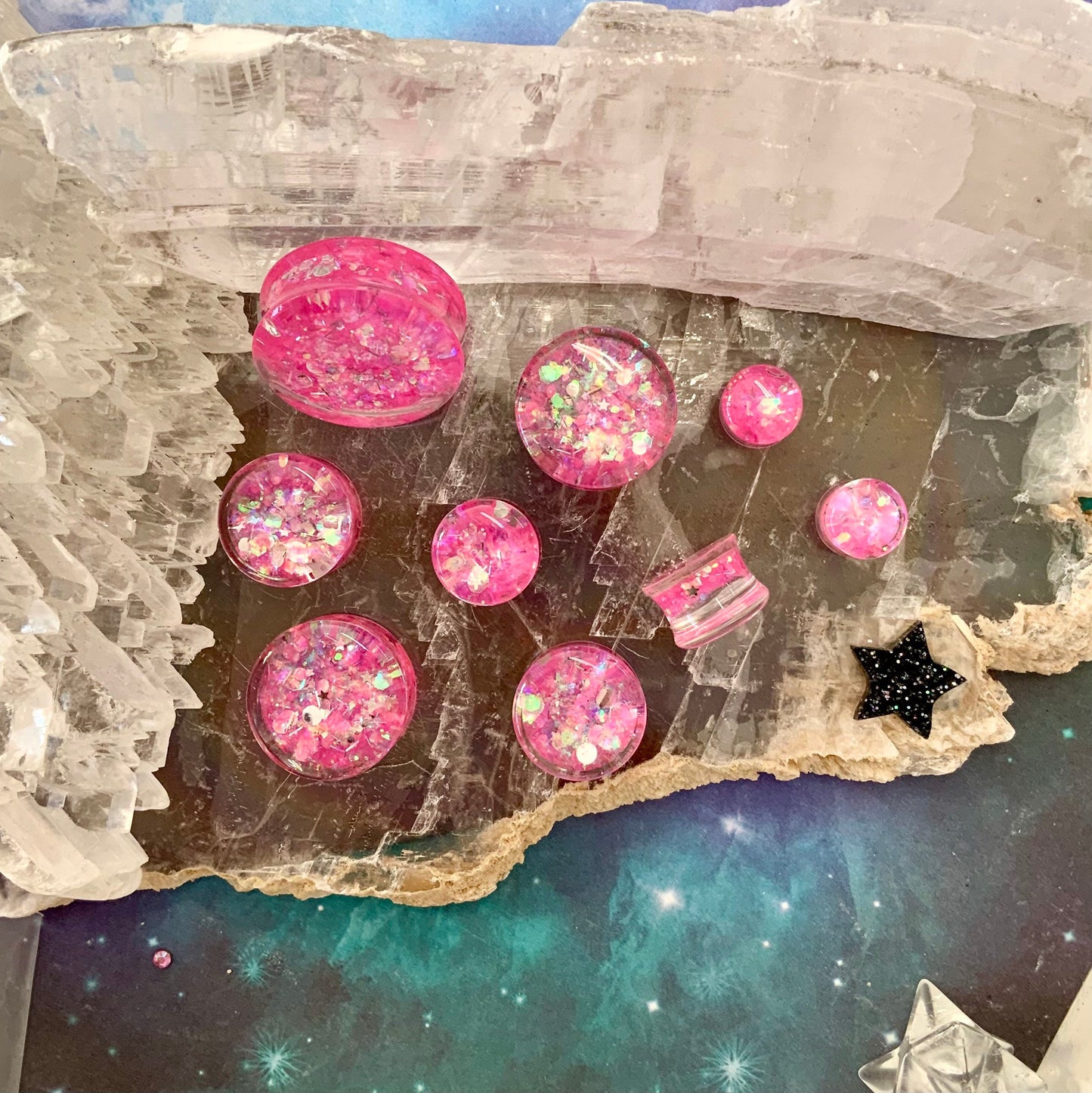 Cotton Candy Saddle Gauges