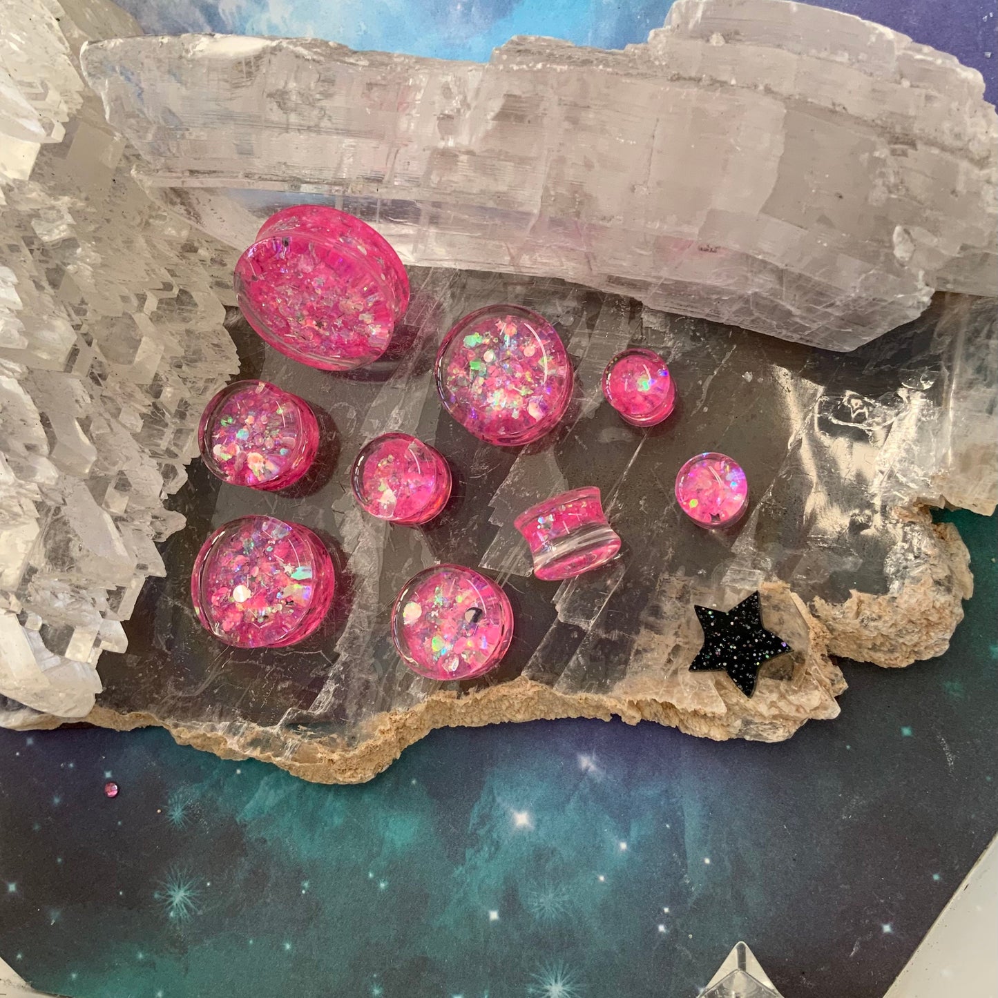 Cotton Candy Saddle Gauges