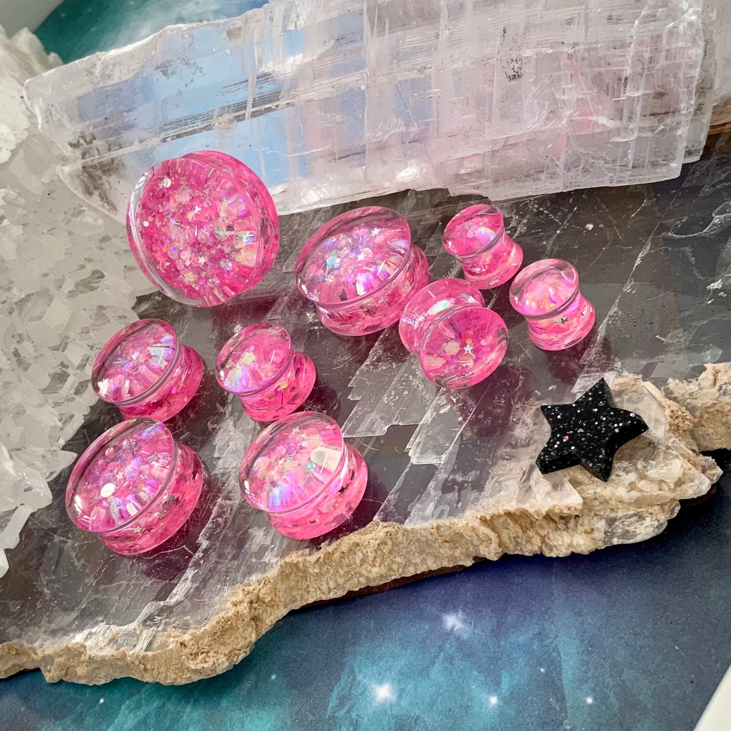 Cotton Candy Saddle Gauges