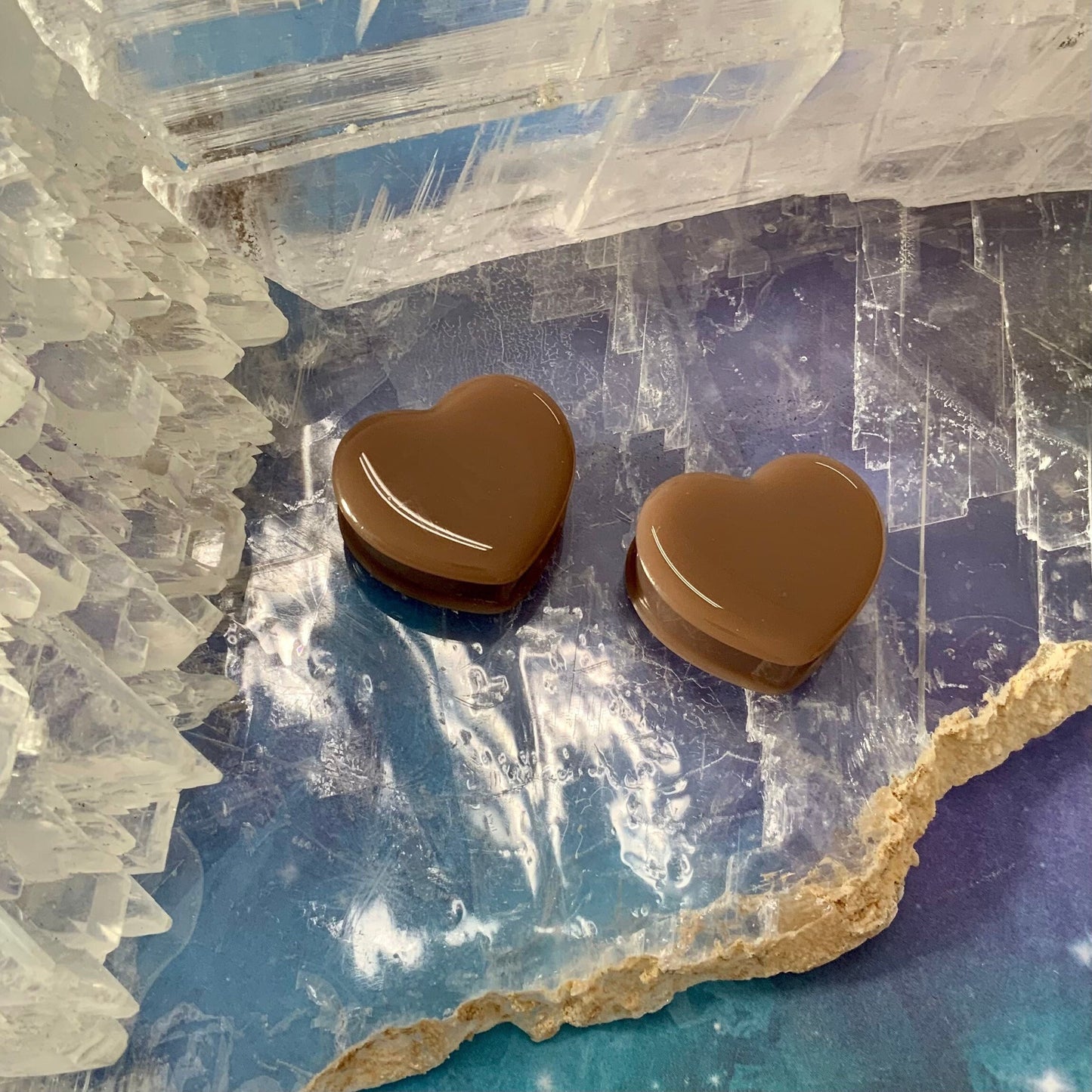 Grounded Love Acrylic Hearts