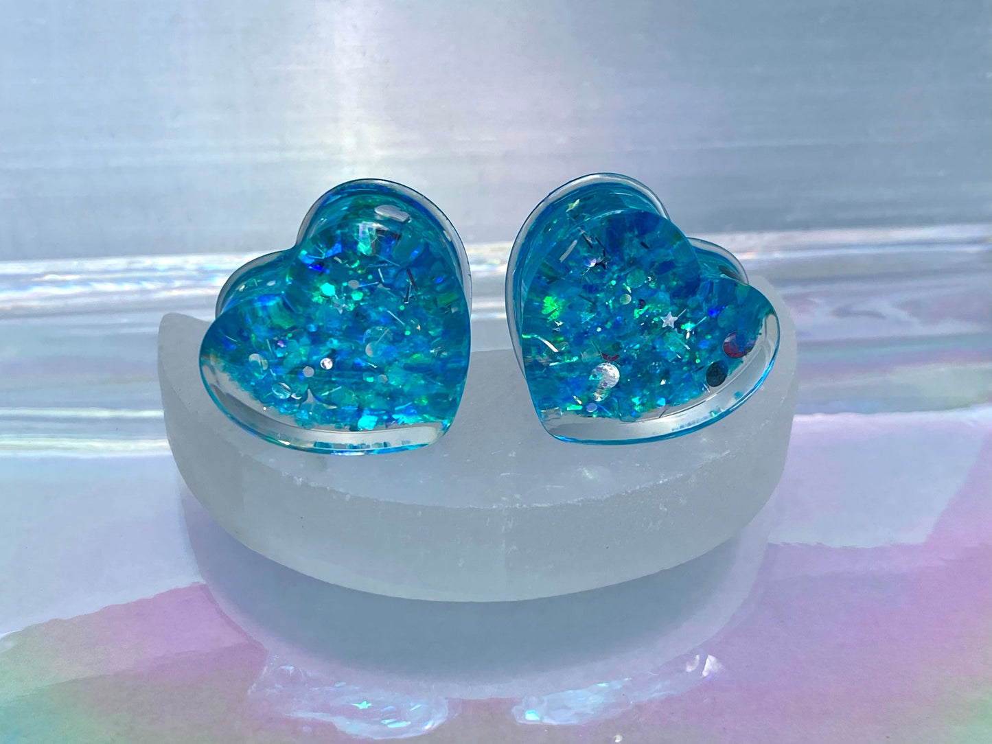 Cinderella Love Acrylic Hearts