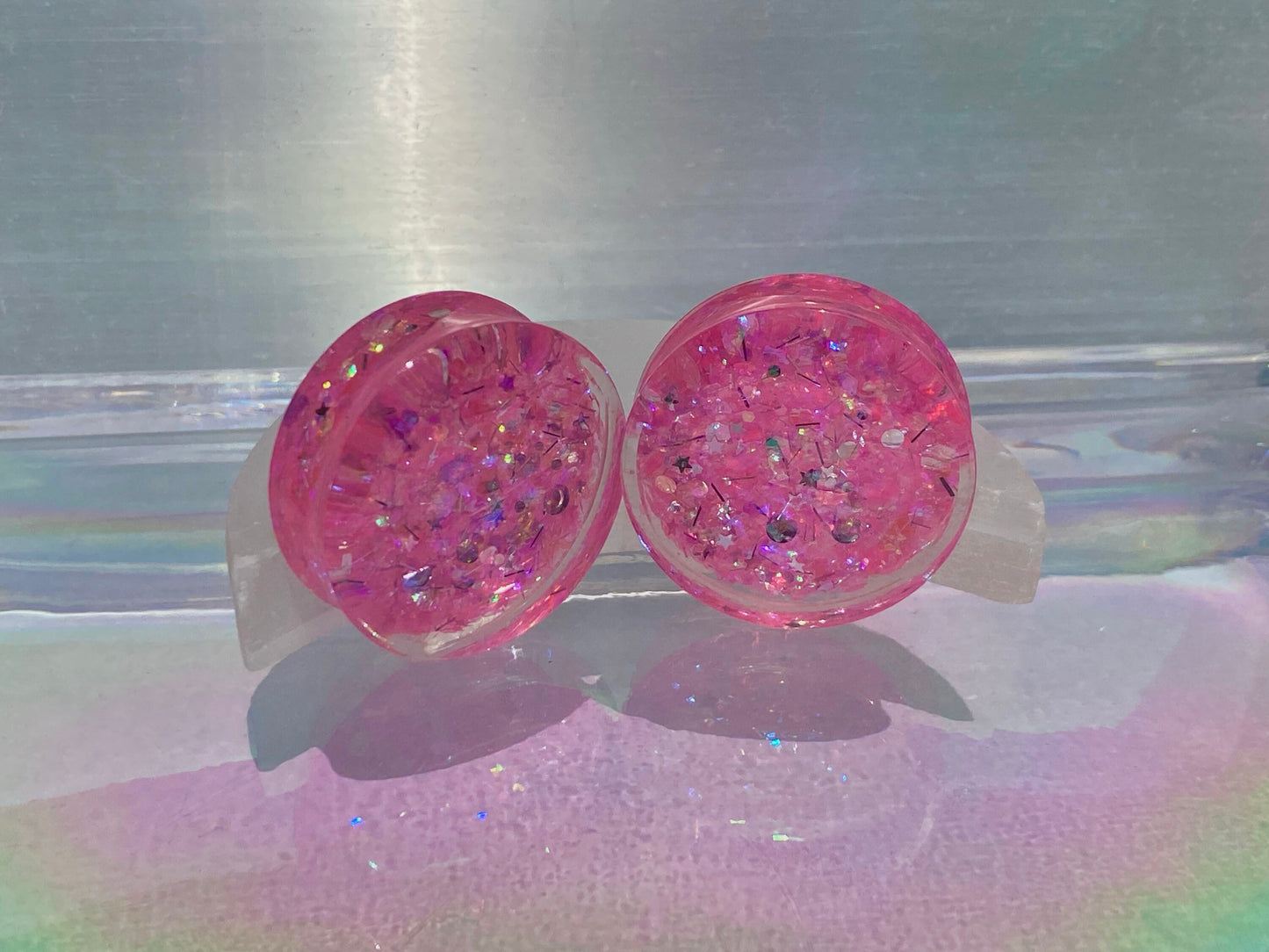 Cotton Candy Saddle Gauges