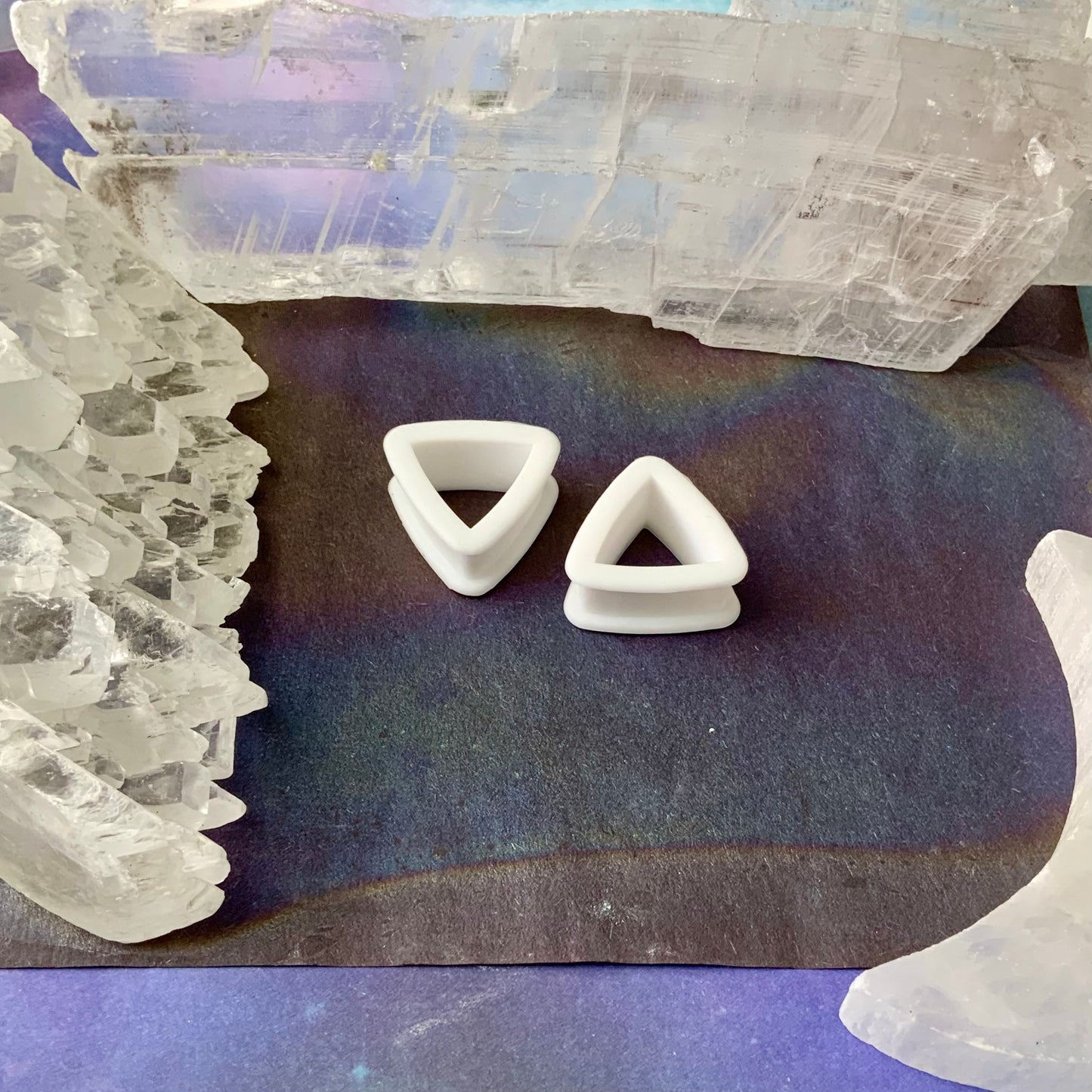 White Alien Pyramids
