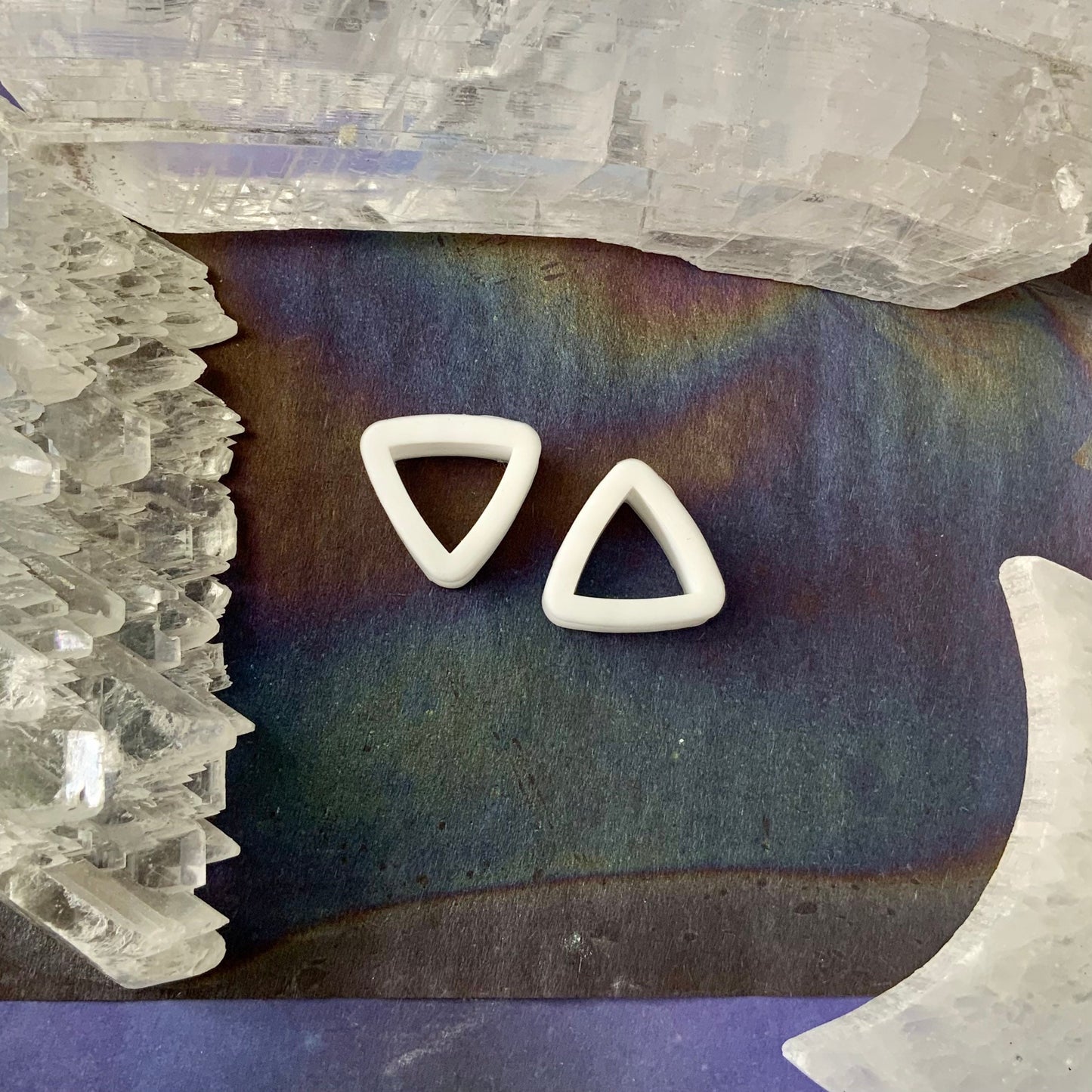 White Alien Pyramids