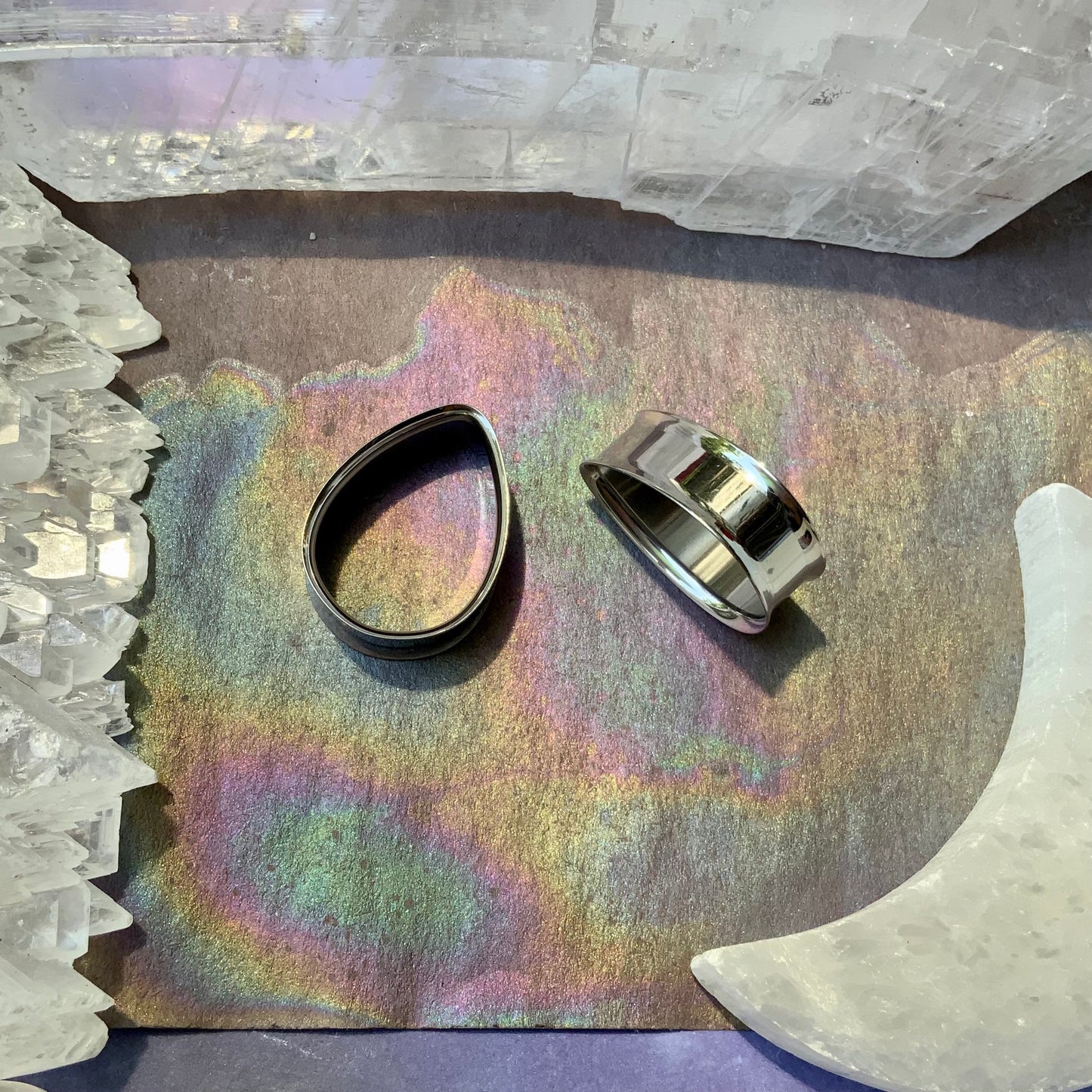 Silver Metal Dropz