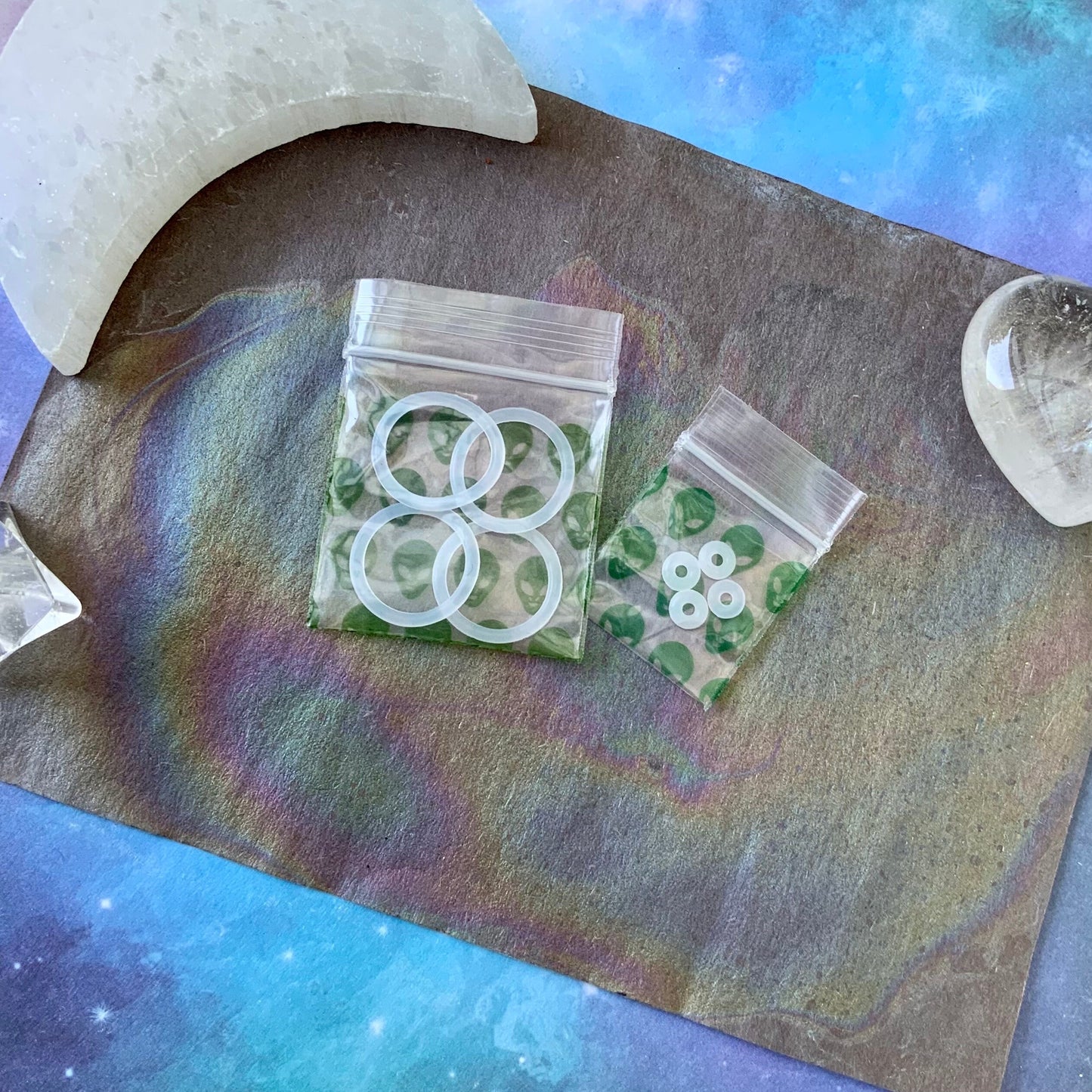 FOUR Clear O-Rings