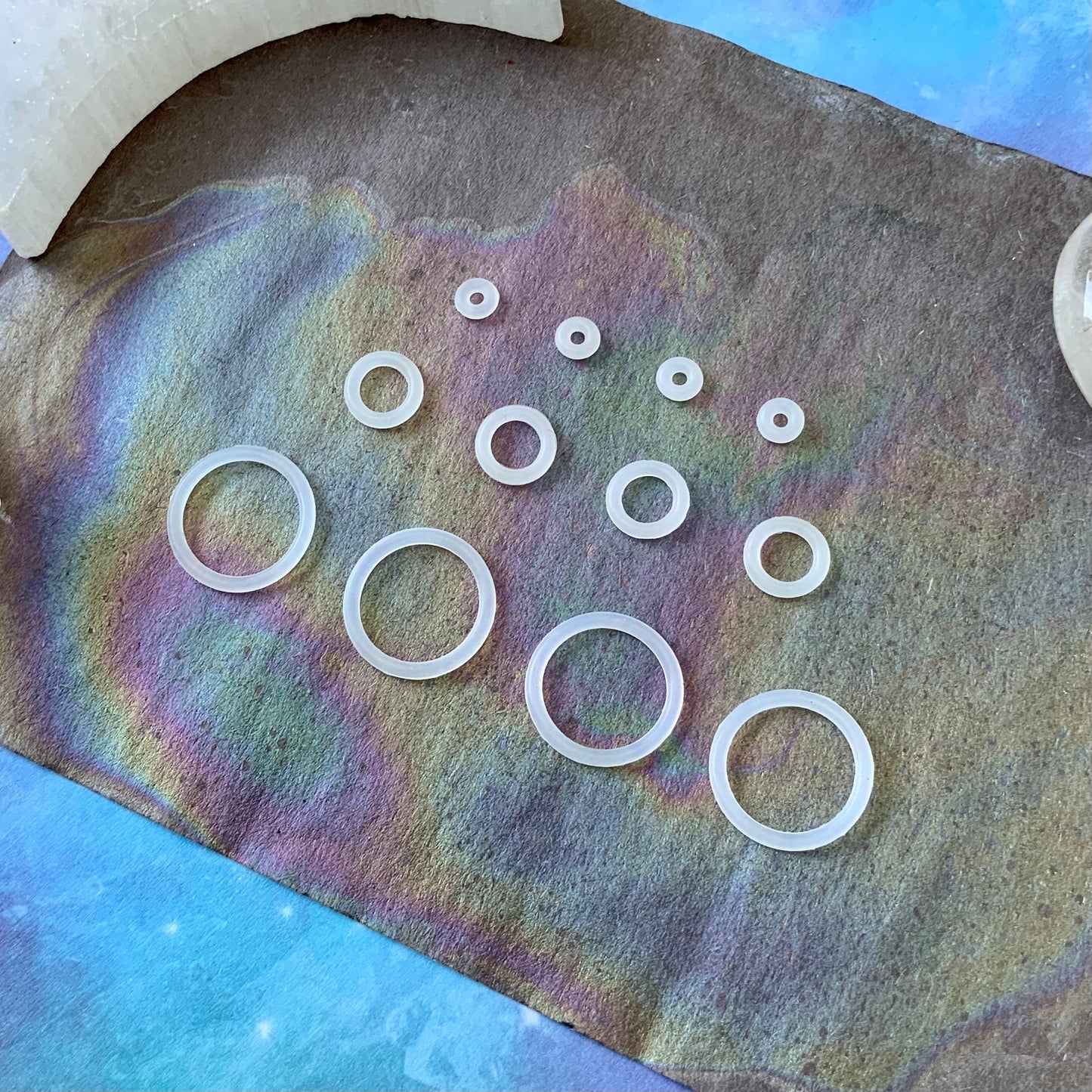 FOUR Clear O-Rings