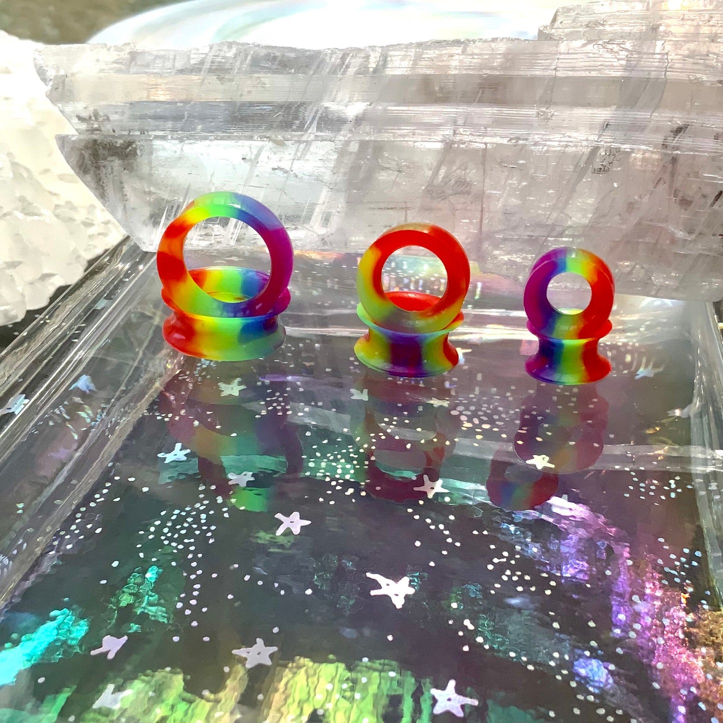 Rainbow Swirl Alien Skinz