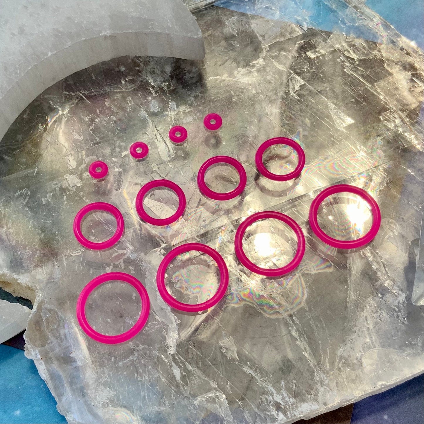 FOUR Pink O-Rings