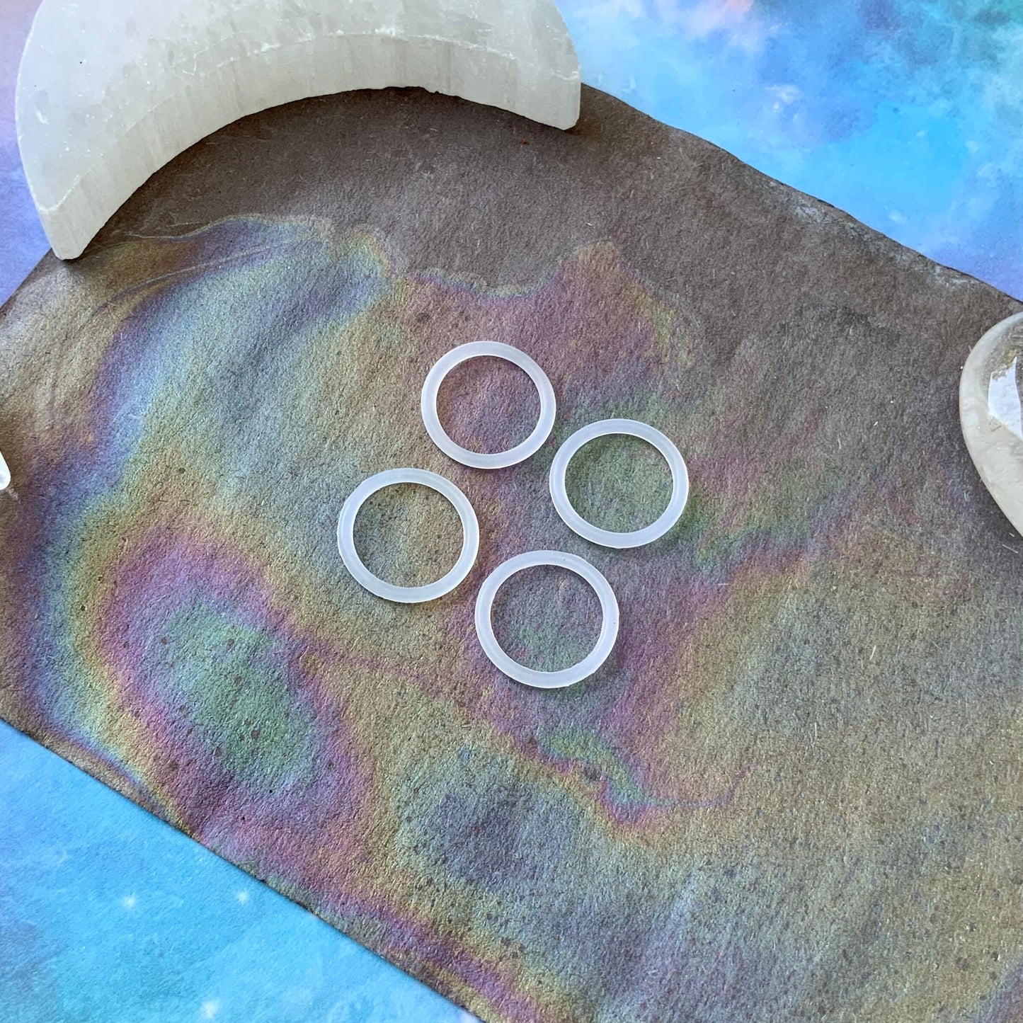 FOUR Clear O-Rings