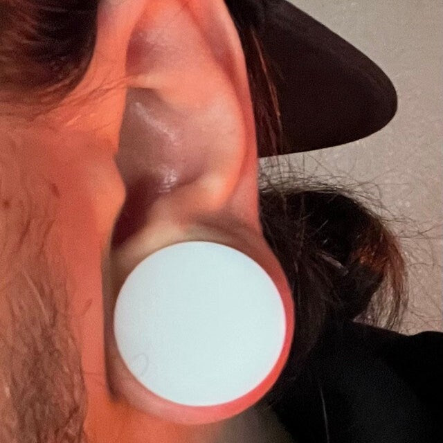 White Alien Plugz