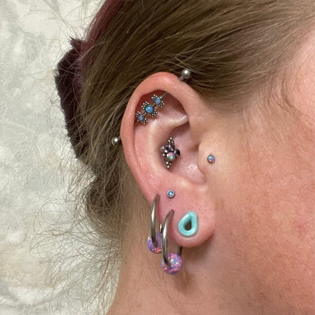 Turquoise Alien Dropz