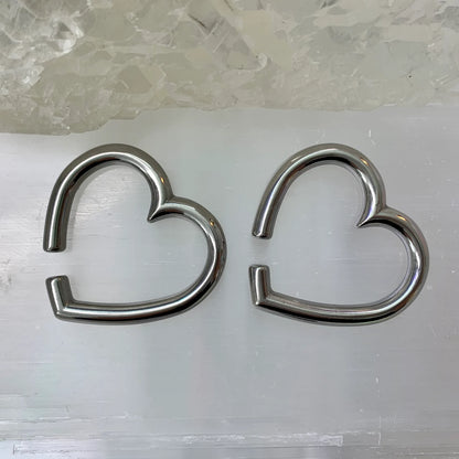 Selene Silver Heart Weights