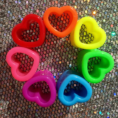 Universal Love Acrylic Hearts