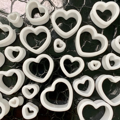 Day Love Acrylic Hearts