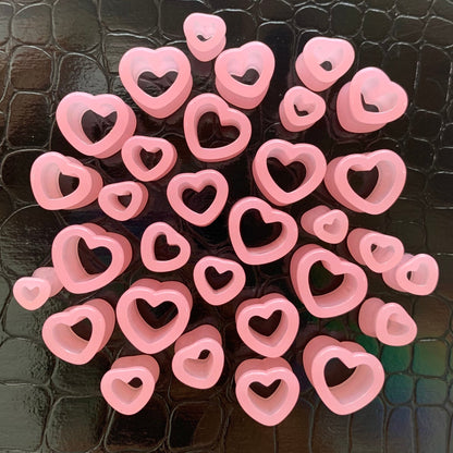 True Love Acrylic Hearts