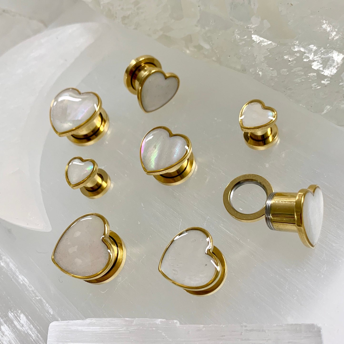Hearts Desire Steel Plugs
