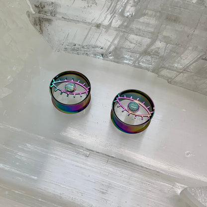 Rainbow All Seeing Eye Steel Tunnels