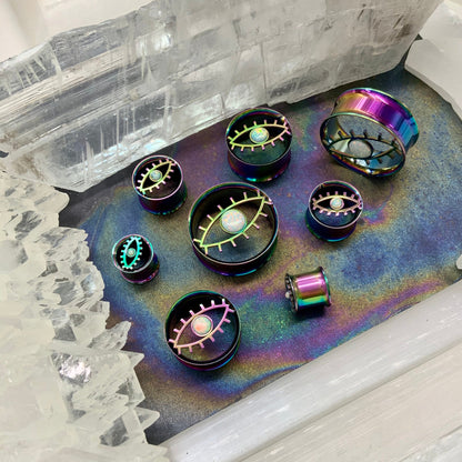 Rainbow All Seeing Eye Steel Tunnels