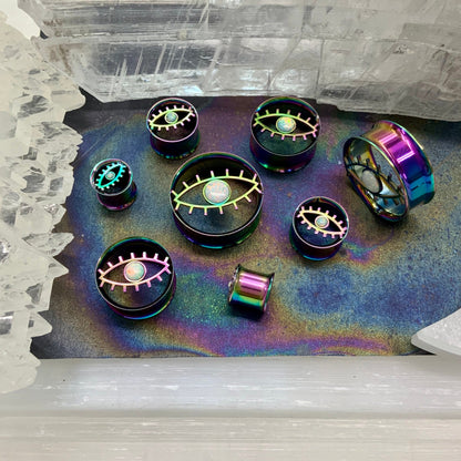 Rainbow All Seeing Eye Steel Tunnels