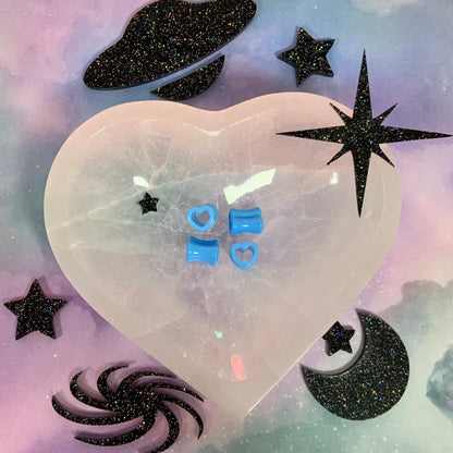 Water Love Acrylic Hearts