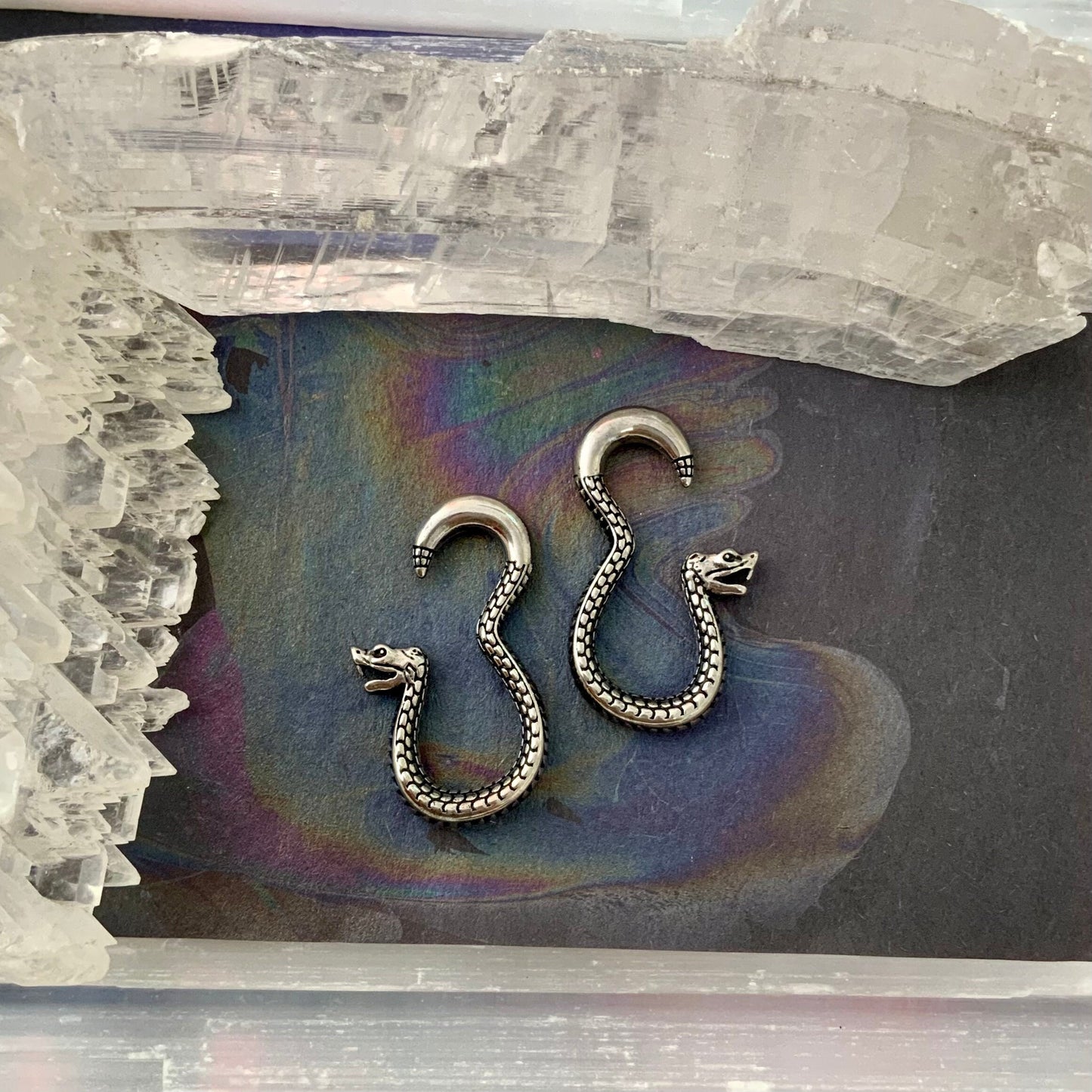 Bright Medusa Silver Snake Weights