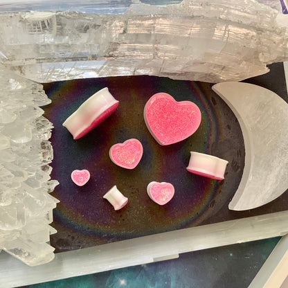 Venus Love Acrylic Hearts