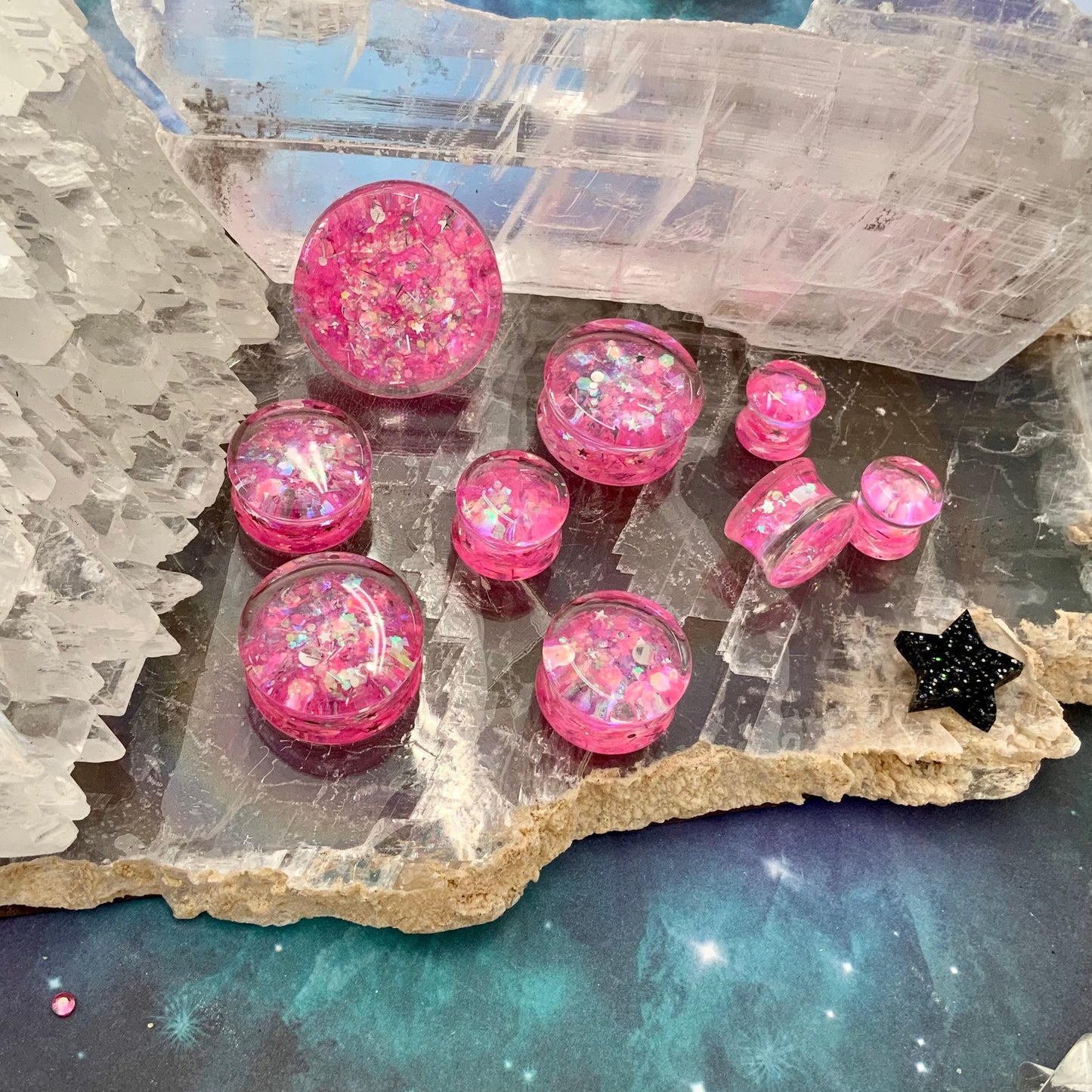 Cotton Candy Saddle Gauges
