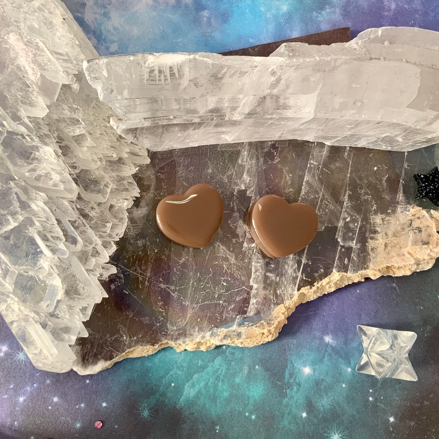 Grounded Love Acrylic Hearts