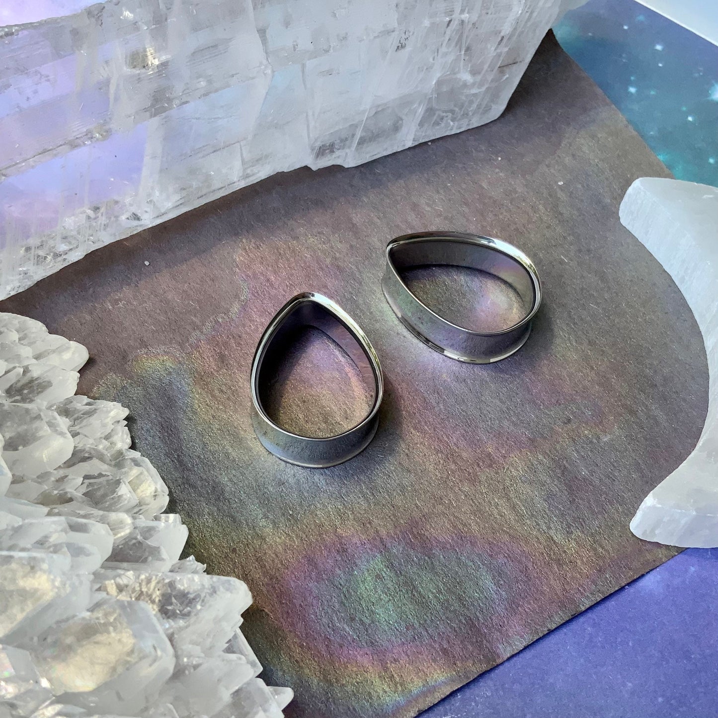 Silver Metal Dropz