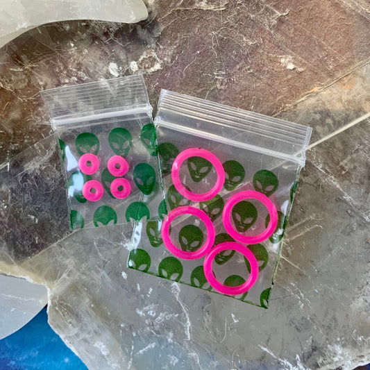 FOUR Pink O-Rings