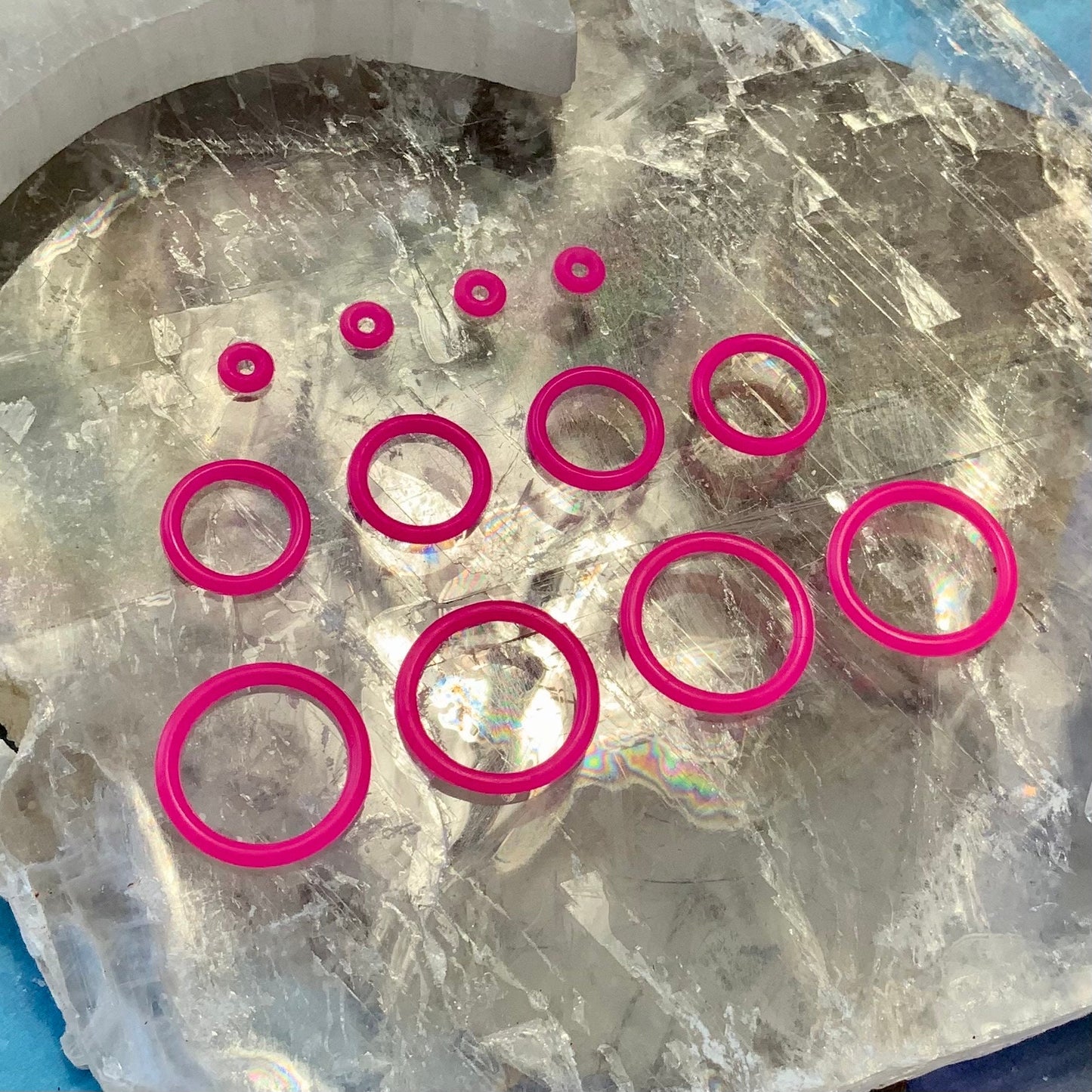FOUR Pink O-Rings