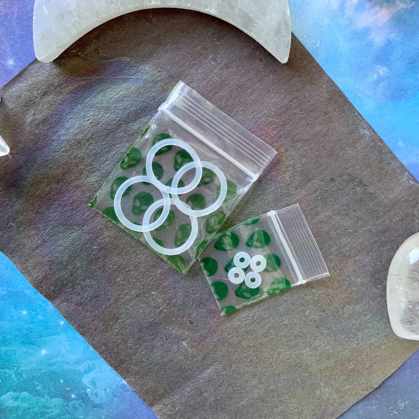 FOUR Clear O-Rings
