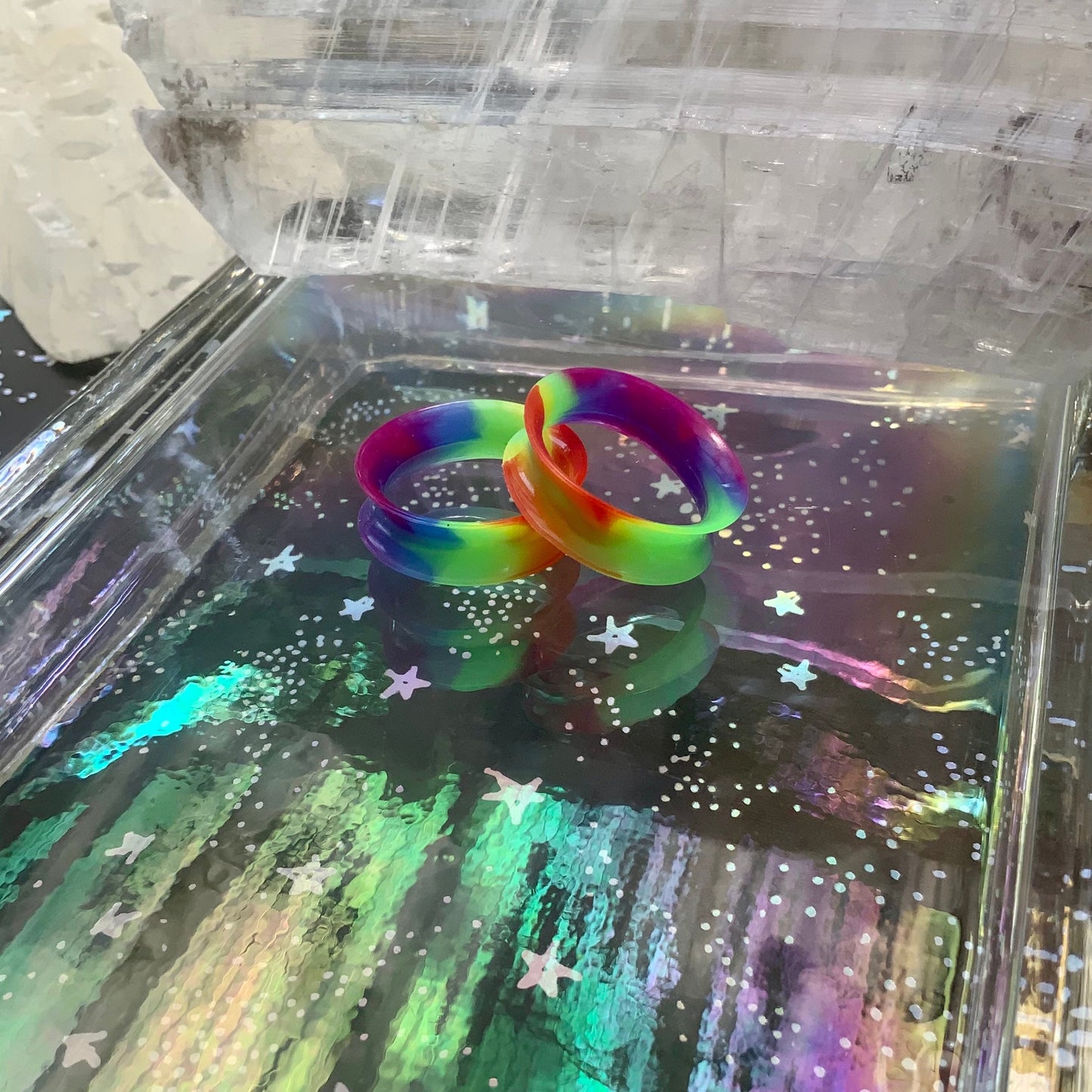 Rainbow Swirl Alien Skinz